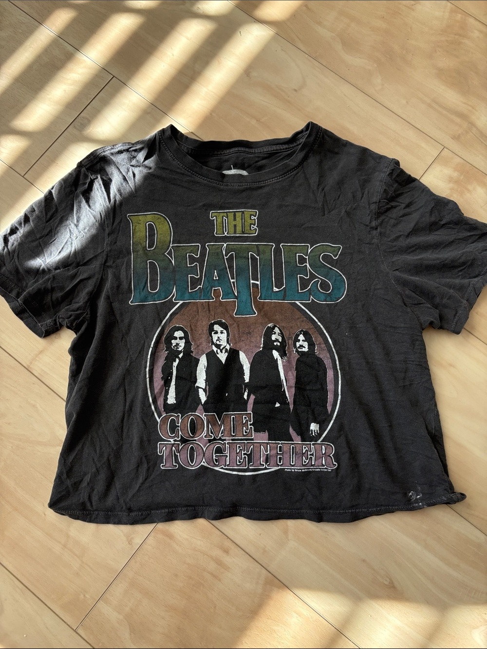 The Beatles "Come Together" gray Graphic Tee